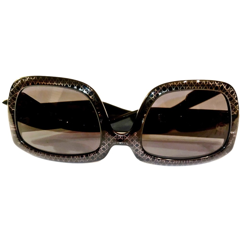 CHRISTIAN DIOR DDior Black & Silver 54 mm Sunglasses - Picture 2 of 11